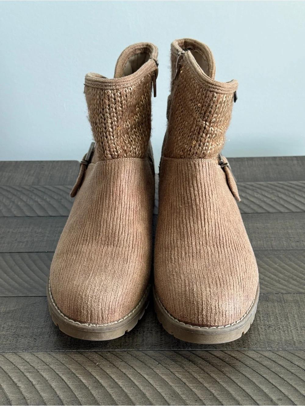 Muk Luks Sondra Women's Ankle Boots Size 8